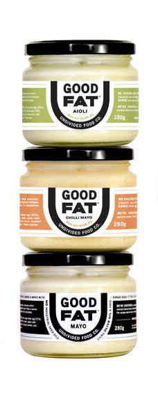GOOD FAT Mayo Variety 3 Pack