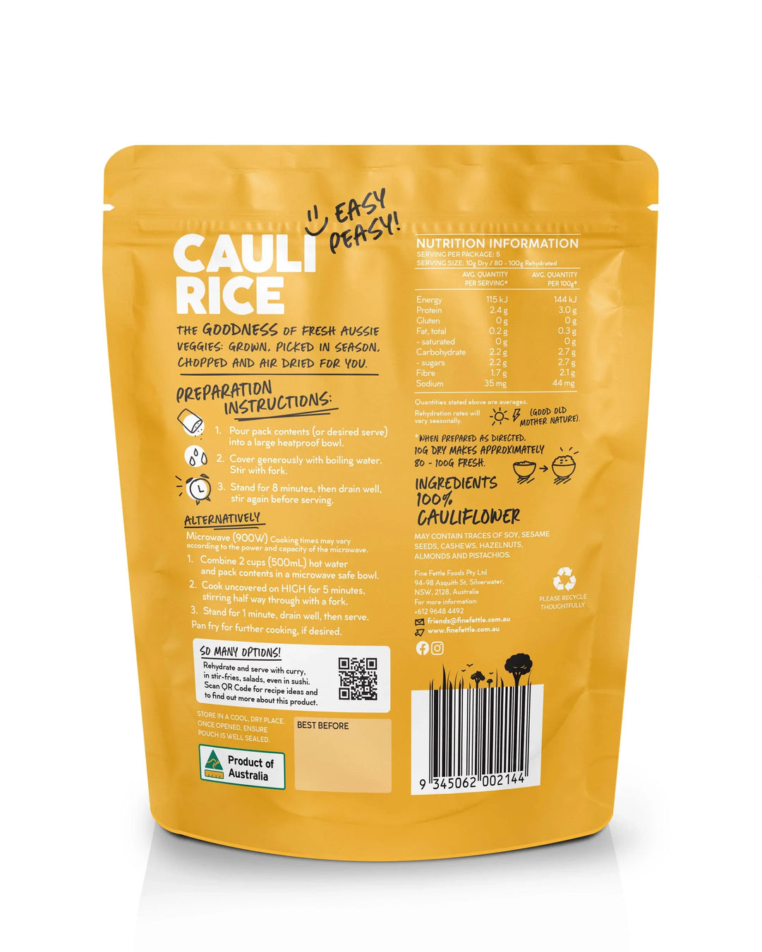 Cauliflower Rice - 50g