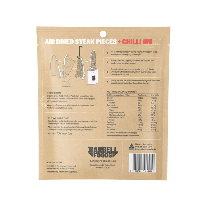 Air Dried Steak - Variety Pack - 3 x 70g - Yo Keto