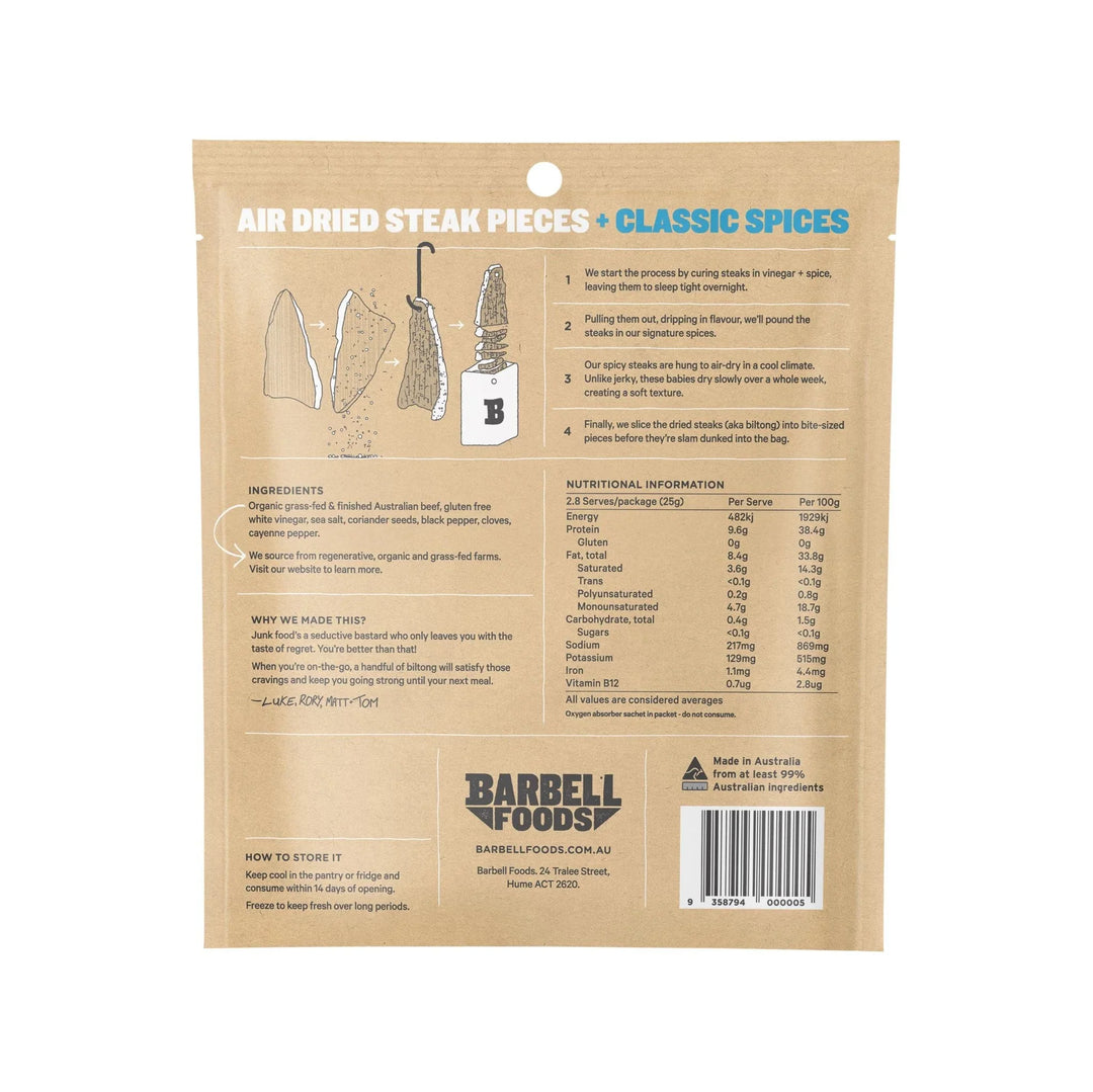 Air Dried Steak - Variety Pack - 3 x 70g - Yo Keto