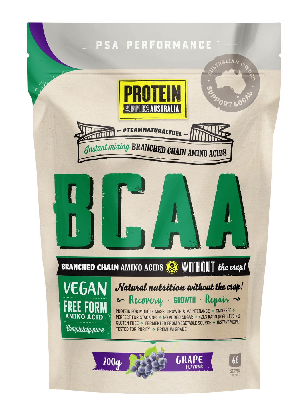 BCAA - Grape - 200g - Yo Keto