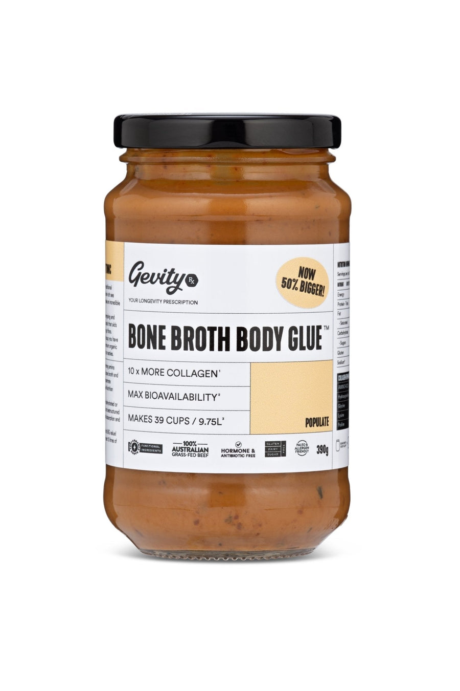 Bone Broth Body Glue - Populate - Love Low Carb