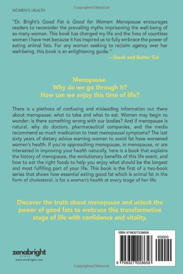 Good Fat is Good for Women: Menopause - Love Low Carb