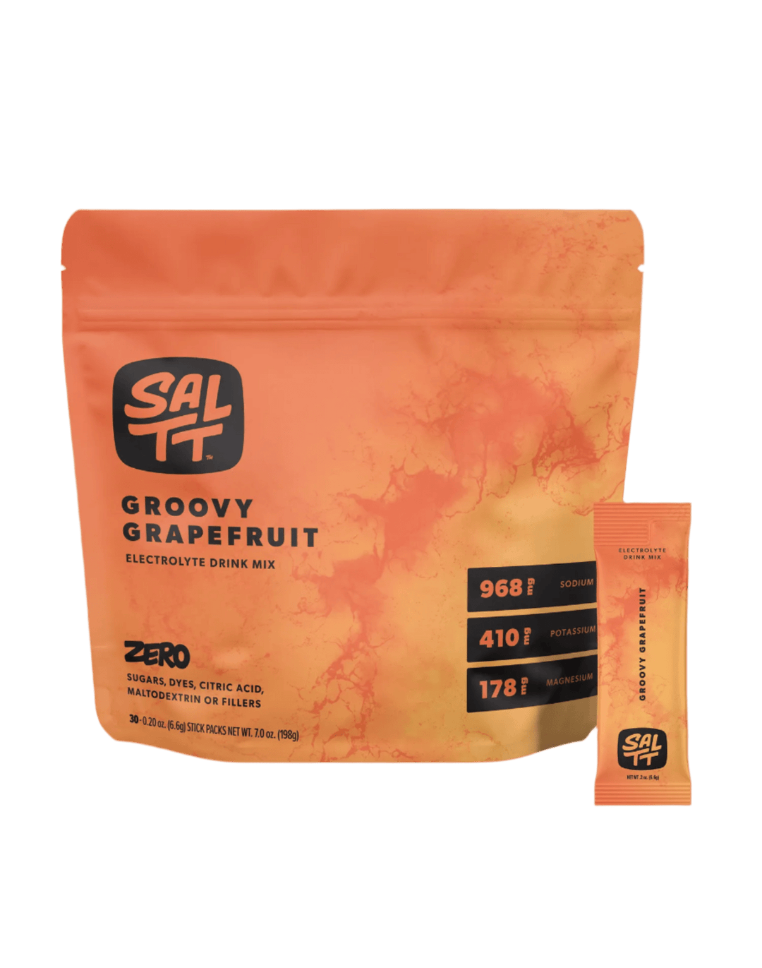 Groovy Grapefruit Electrolyte Drink Mix - 30 Sticks - Yo Keto