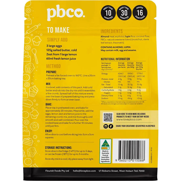 Low Carb Lemon Slice Mix - 300g - Love Low Carb
