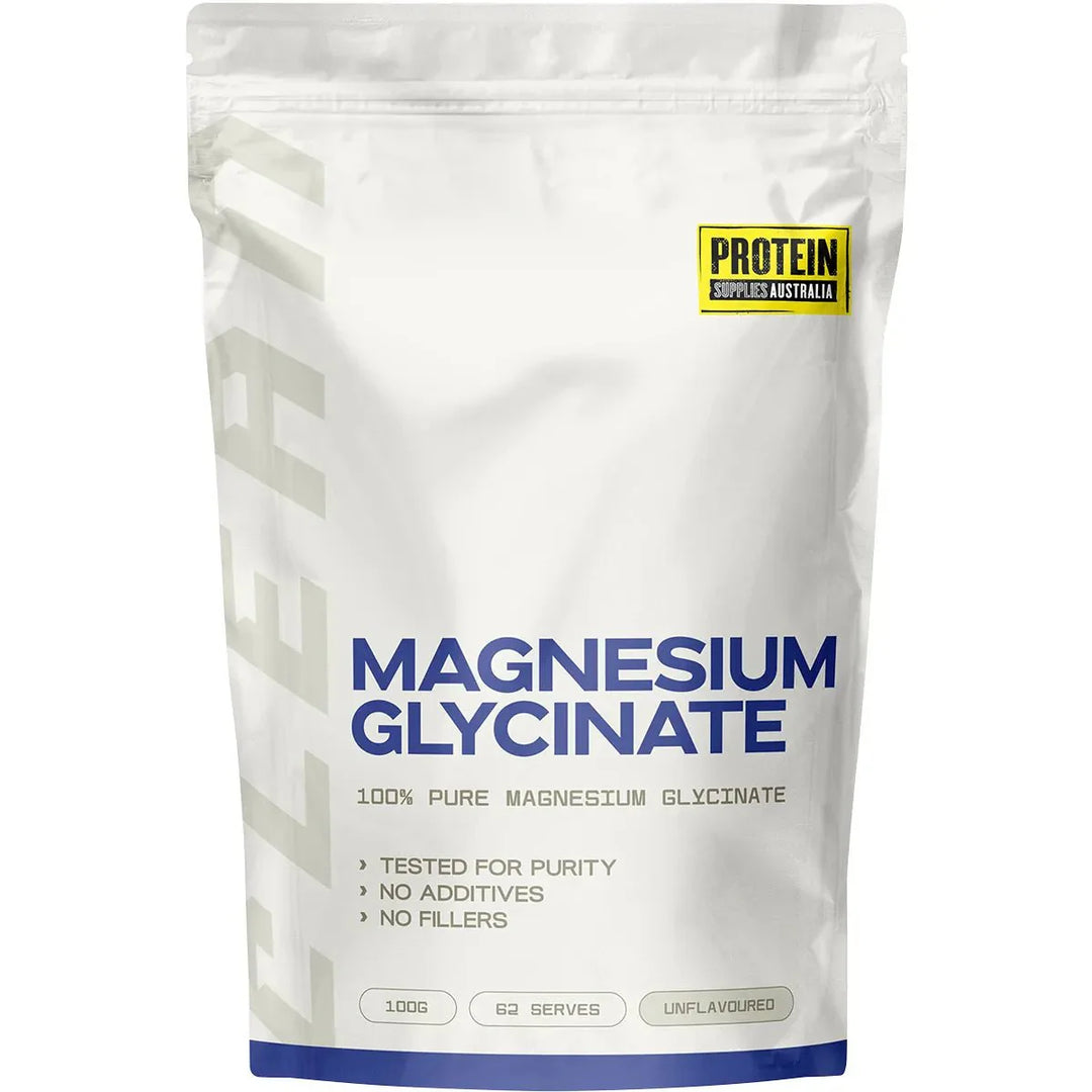 Magnesium Glycinate - 100% Pure - 100g - Love Low Carb