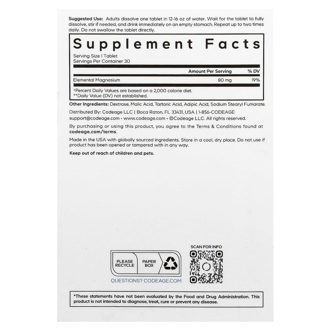 Molecular Hydrogen - Unflavored - 80 mg - 30 Tablets - Love Low Carb