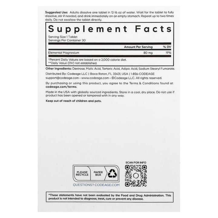 Molecular Hydrogen - Unflavored - 80 mg - 30 Tablets - Love Low Carb