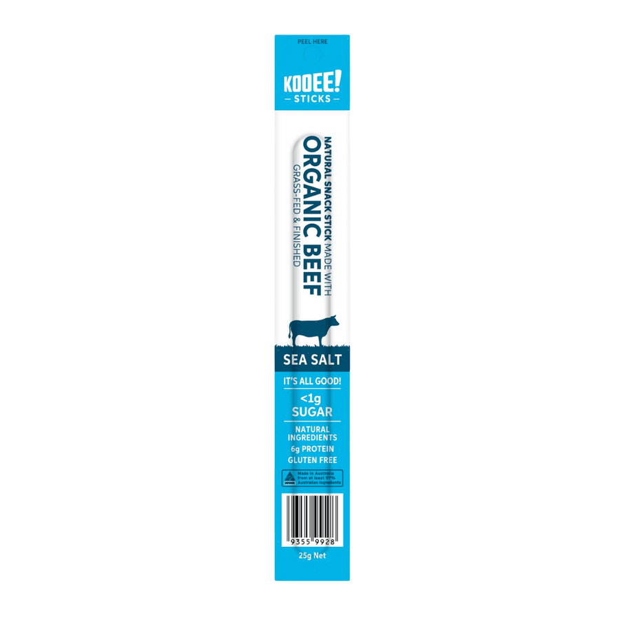Organic Beef Stick - Sea Salt - Yo Keto