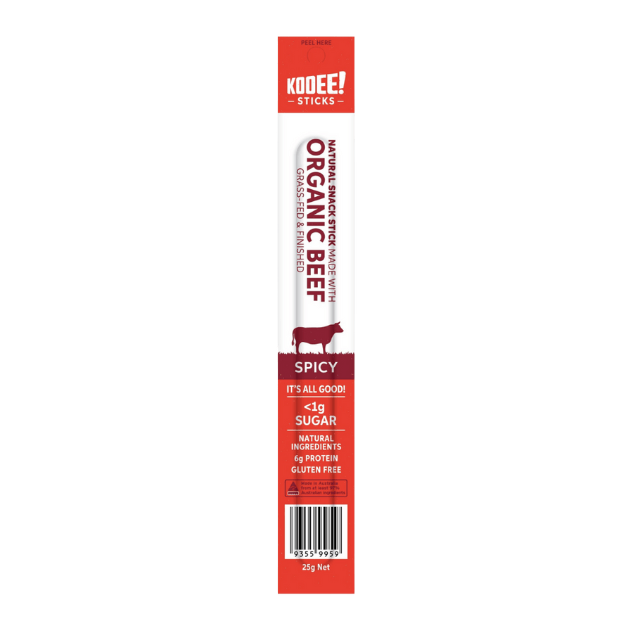 Organic Beef Stick - Spicy - Yo Keto