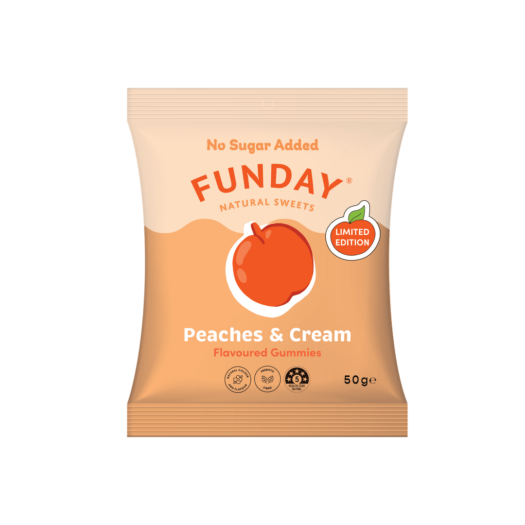 Peaches & Cream Gummies - Love Low Carb