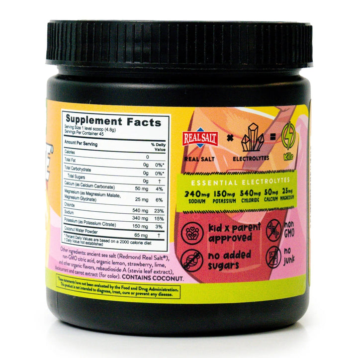 Re - Lyte Kids Hydration - Pink Lemonade - Tub - 45 Serves - Love Low Carb