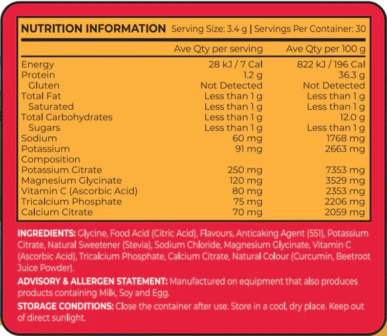 ReVitalise Kids Electrolyte Drink - Tropical Twist - 30 Serves - Love Low Carb