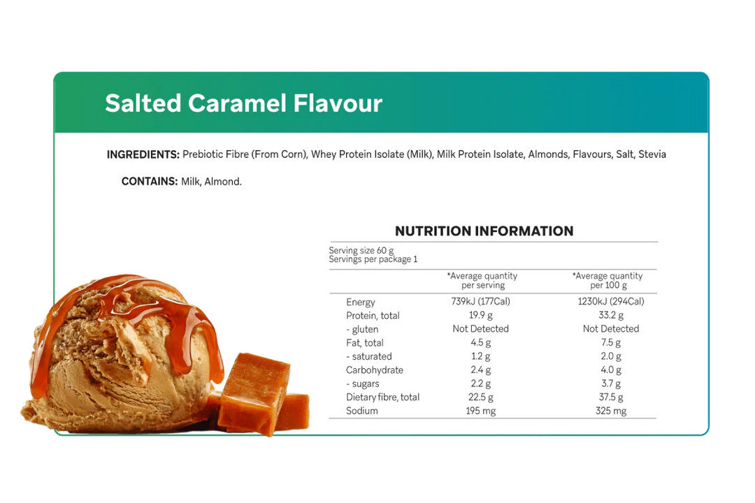 Salted Caramel Smart Protein Bar - Yo Keto