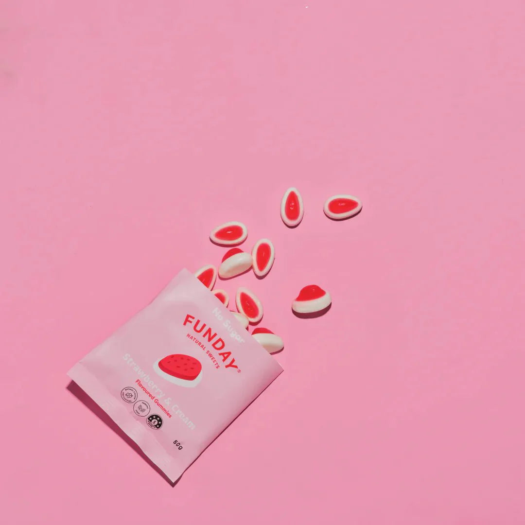 Strawberry & Cream Gummies - Love Low Carb