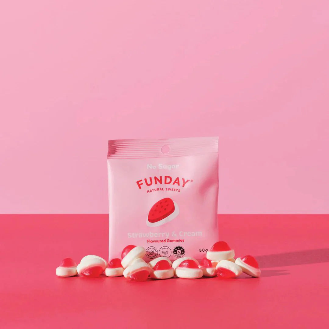 Strawberry & Cream Gummies - Love Low Carb