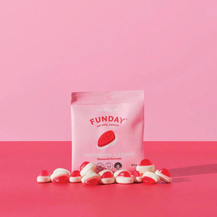 Strawberry & Cream Gummies - Love Low Carb