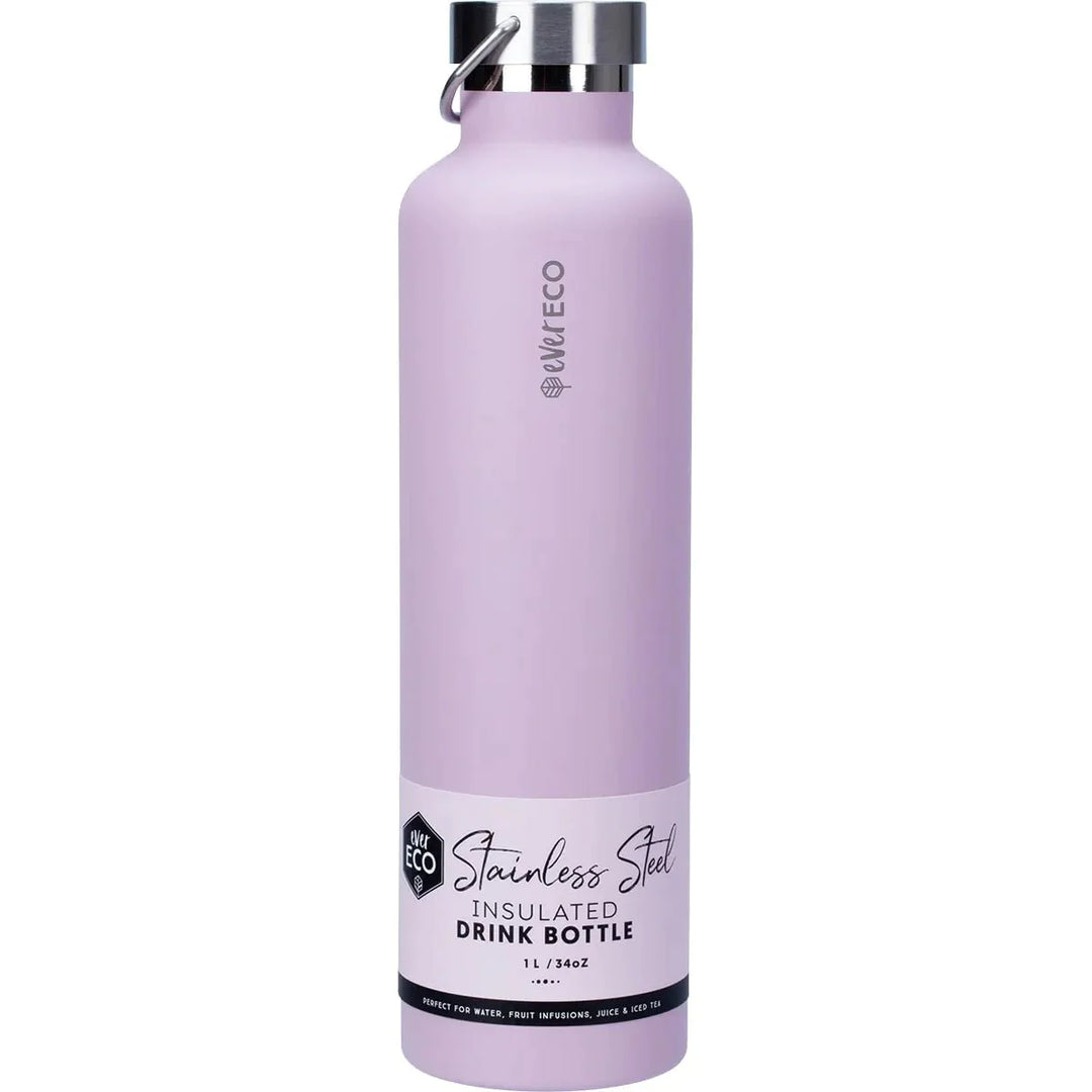 1L Insulated Stainless Steel Bottle - Byron Bay - Yo Keto