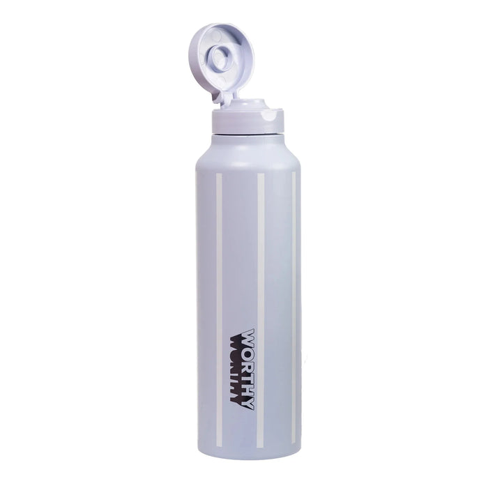 750ml Sugarcane Drink Bottle - Blue Striped - Love Low Carb