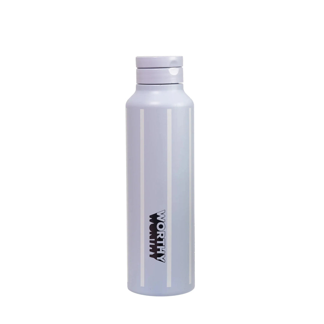 750ml Sugarcane Drink Bottle - Blue Striped - Love Low Carb