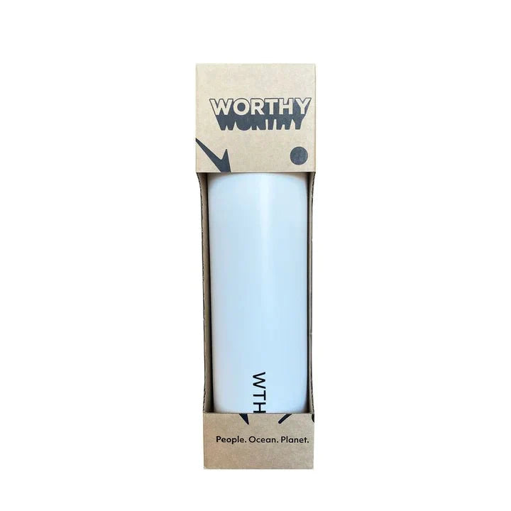 750ml Sugarcane Drink Bottle - Pure White - Yo Keto