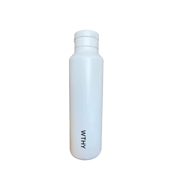 750ml Sugarcane Drink Bottle - Pure White - Yo Keto