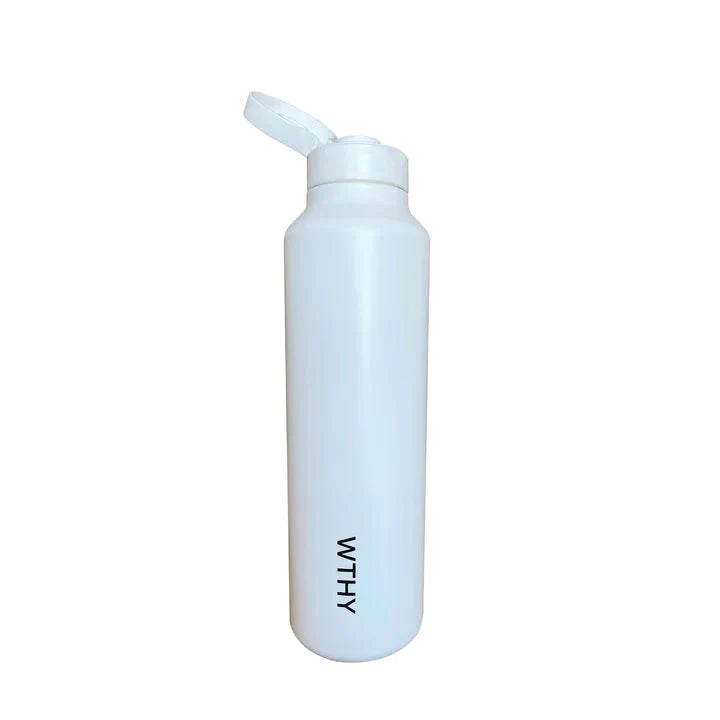 750ml Sugarcane Drink Bottle - Pure White - Yo Keto