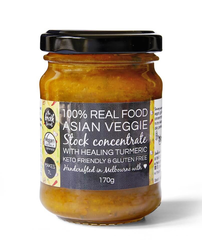 Asian Veggie Stock Paste Concentrate-Broth-Yo Keto