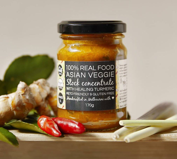 Asian Veggie Stock Paste Concentrate-Broth-Yo Keto