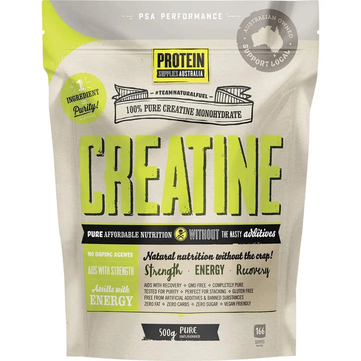 100% Pure Creatine Monohydrate - 500g - Yo Keto