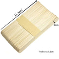 100 Wooden Ice Cream / Popsicle Sticks - Love Low Carb