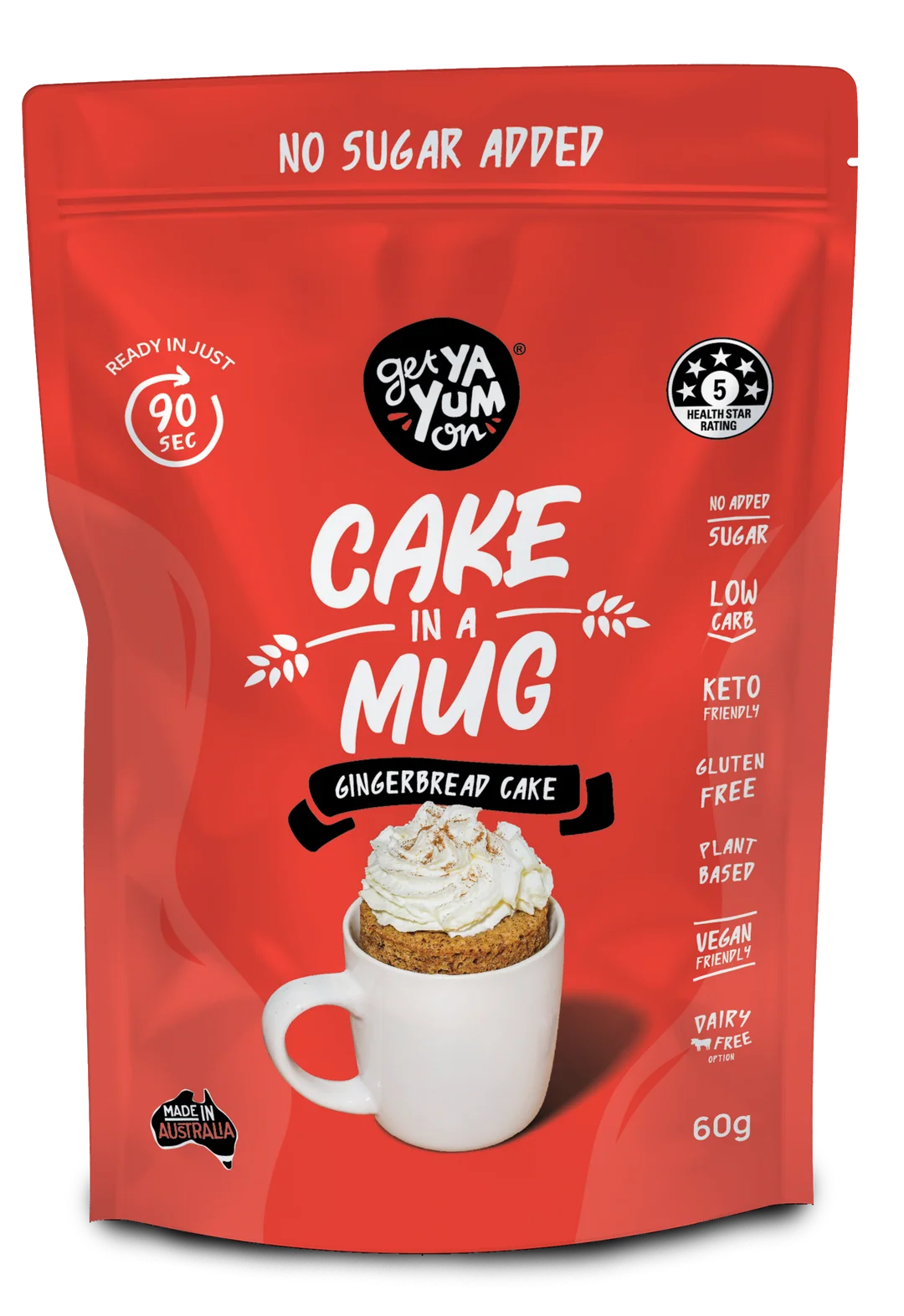 Gingerbread Cake - Cake In A Mug - 60g