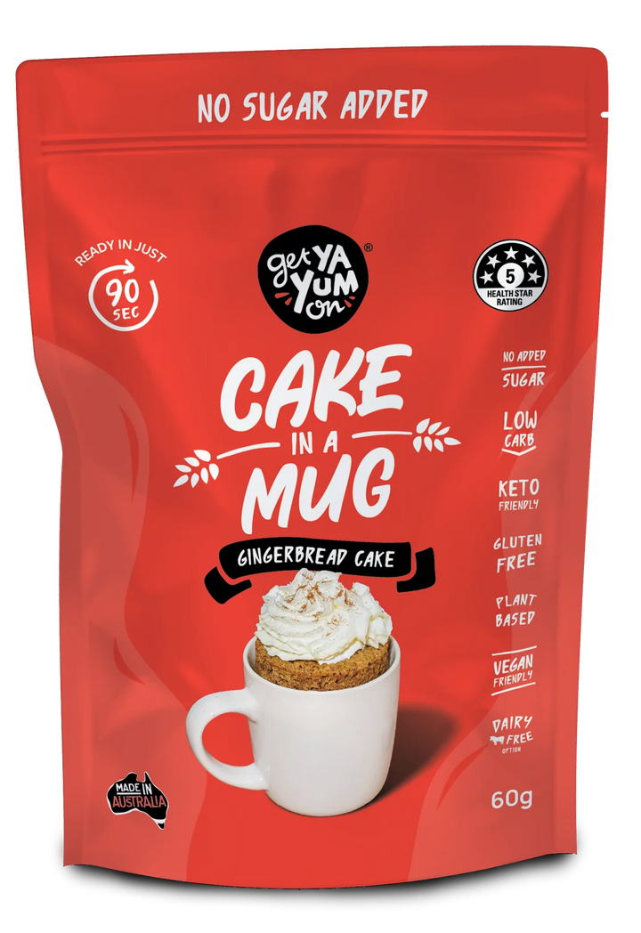 Gingerbread Cake - Cake In A Mug - 60g