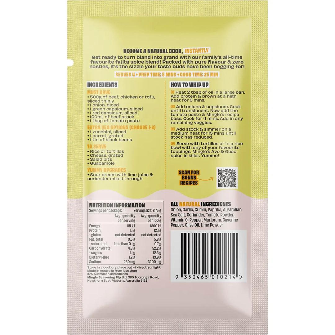 Mexican Fajita Seasoning - 35g