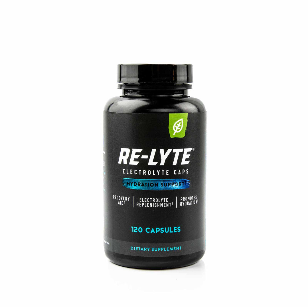 Re-Lyte Hydration Support Caps - 120 Capsules bottle for electrolyte replenishment and hydration support by Re-Lyte