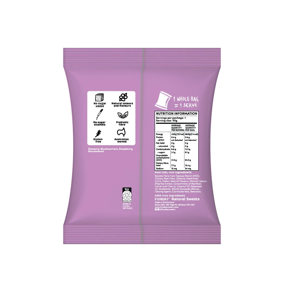 Fruity Gummy Snakes - 50g