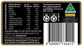 Preserved Australian Albacore Tuna - 200g