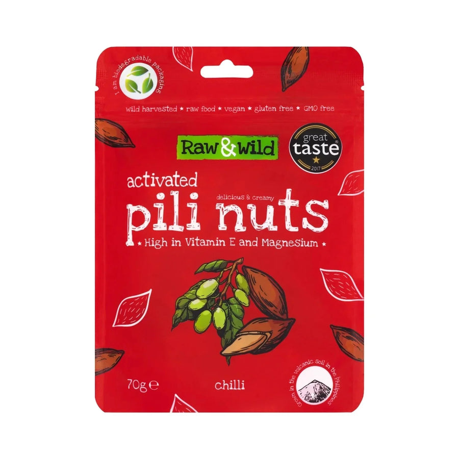 Activated Chilli Pili Nuts - 70g - Love Low Carb