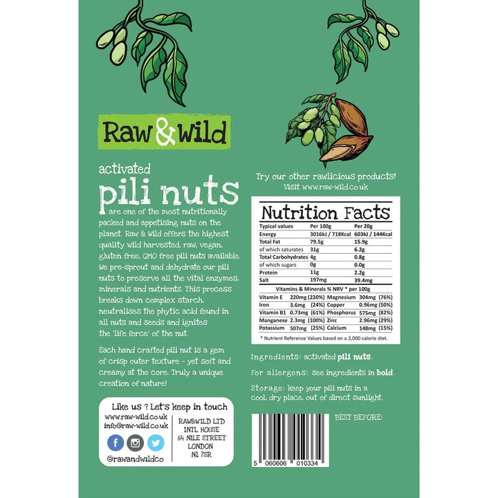 Activated Original Pili Nuts - 70g - Love Low Carb