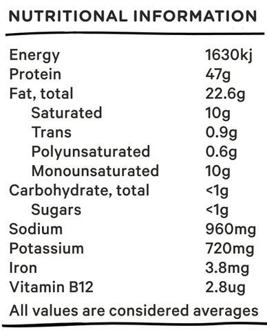 Air Dried Steak - Burn Chilli Spice - 200g - Yo Keto