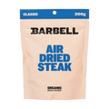 Front of the Barbell Air Dried Steak Classic 200 g pouch