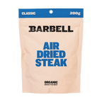 Front of the Barbell Air Dried Steak Classic 200 g pouch