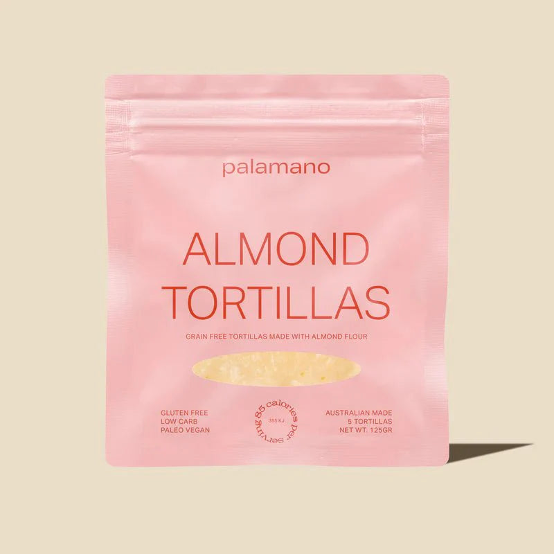 Almond Tortillas - 5 pack - 125g - Love Low Carb