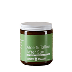 Aloe & Tallow After Sun Balm - 270ml jar with green label by Thrive Tallow for skin soothing and care.