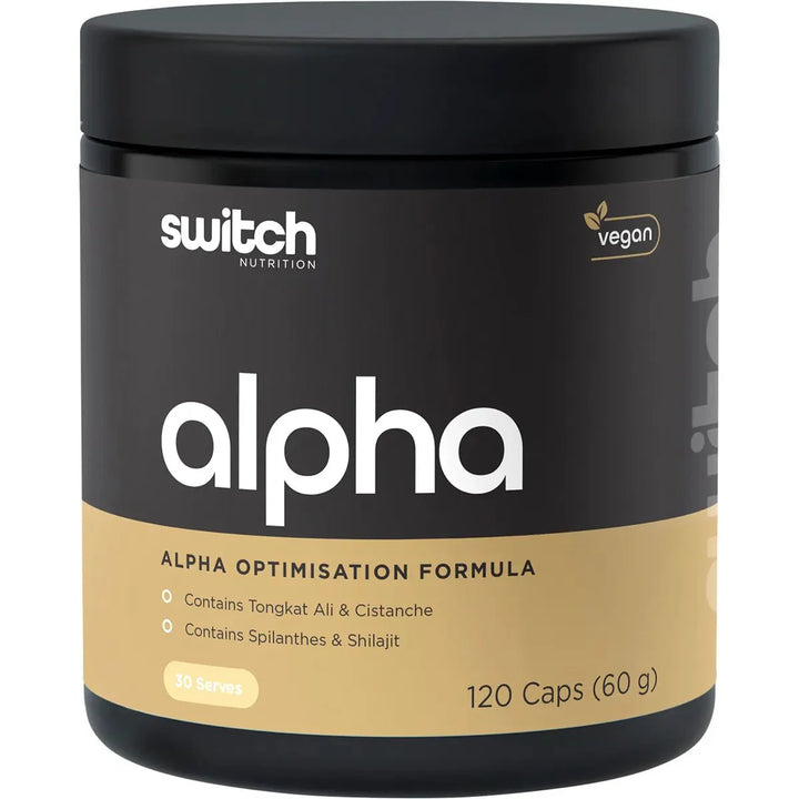 Alpha Male Support Formula - 120 Caps - Love Low Carb