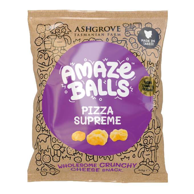AmazeBalls - Pizza Supreme - Box of 12 - Love Low Carb