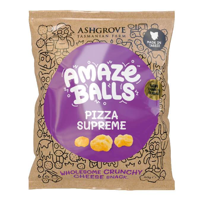 AmazeBalls - Pizza Supreme - Box of 12 - Yo Keto