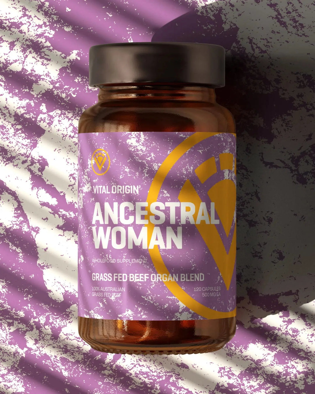 Ancestral Woman - Grass Fed Beef Organ Blend - 120 Capsules - Yo Keto