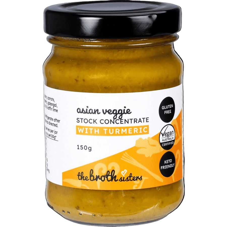 Asian Veggie Stock Paste Concentrate - 150g - Yo Keto