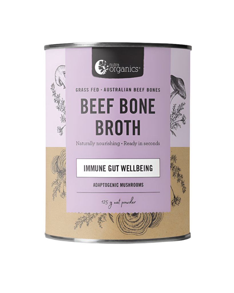 Beef Bone Broth - Adaptogenic Mushroom - 125g - Yo Keto